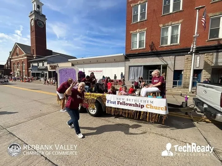 Peanut Butter Festival parade float