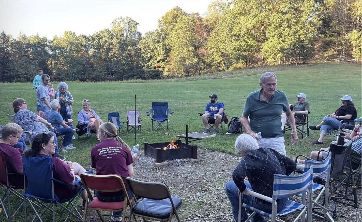Road Rally campfire